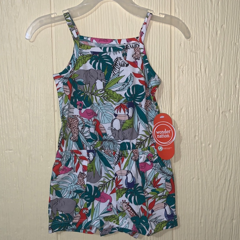 Last chance Safari Romper